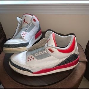 Jordan Retro 3 Fire Red